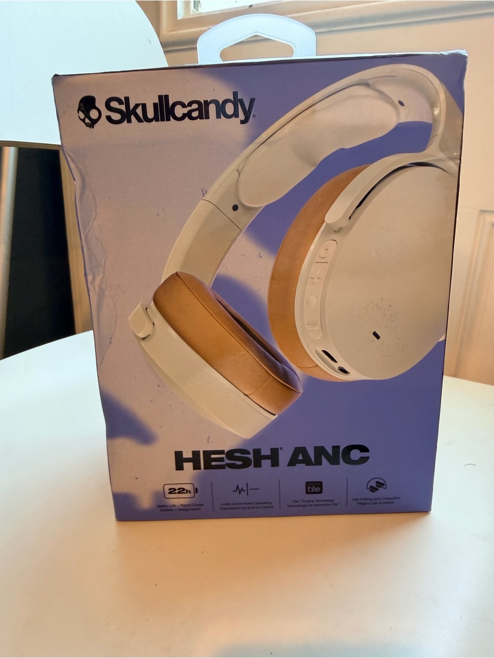 Skullcandy Hesh ANC Wireless Noise Canceling Headphones True White New Sealed